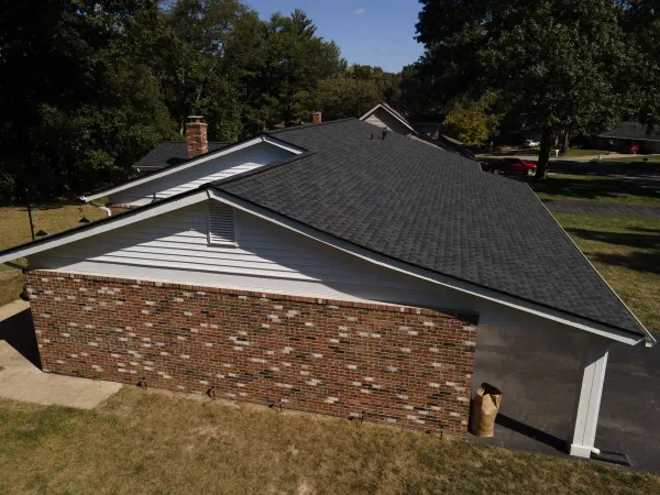 Gutters and siding project — 267 Oak Pass Ct, Ballwin MO