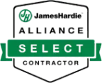 James Hardie Alliance Select Contractor - Elite Siding Installer